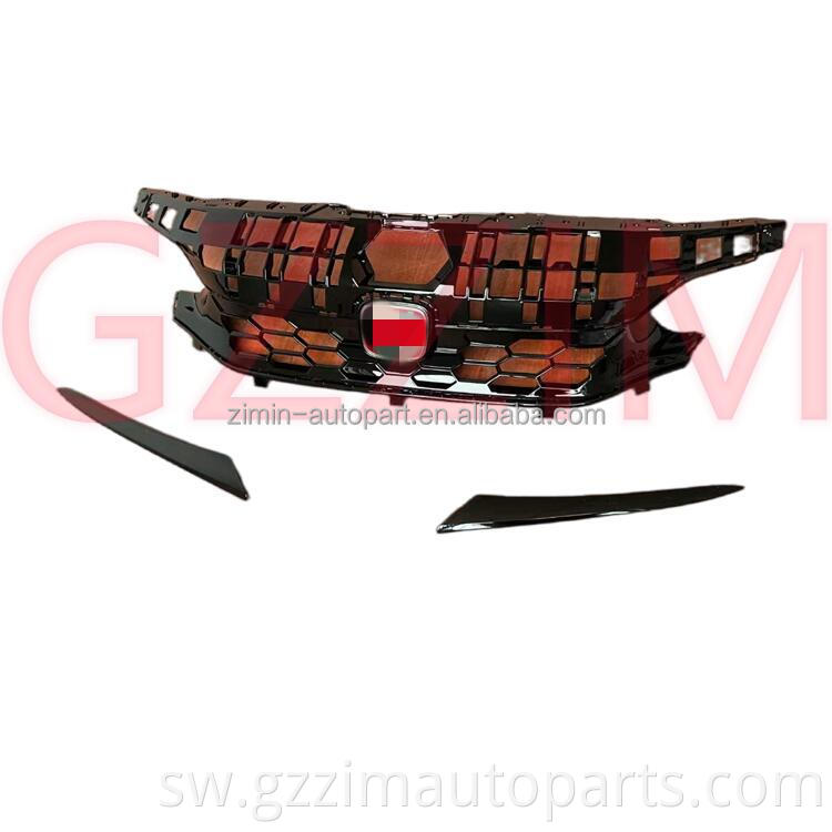 Gari Front Grill Auto Front Grille Front Bumper Grille kwa Civic 2021+